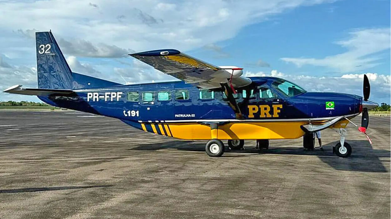 Polícia Rodoviária Federal recebe aeronaves modelo Caravan EX