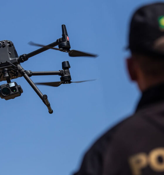 Uso criminoso de drones mobiliza profissionais da segurança pública