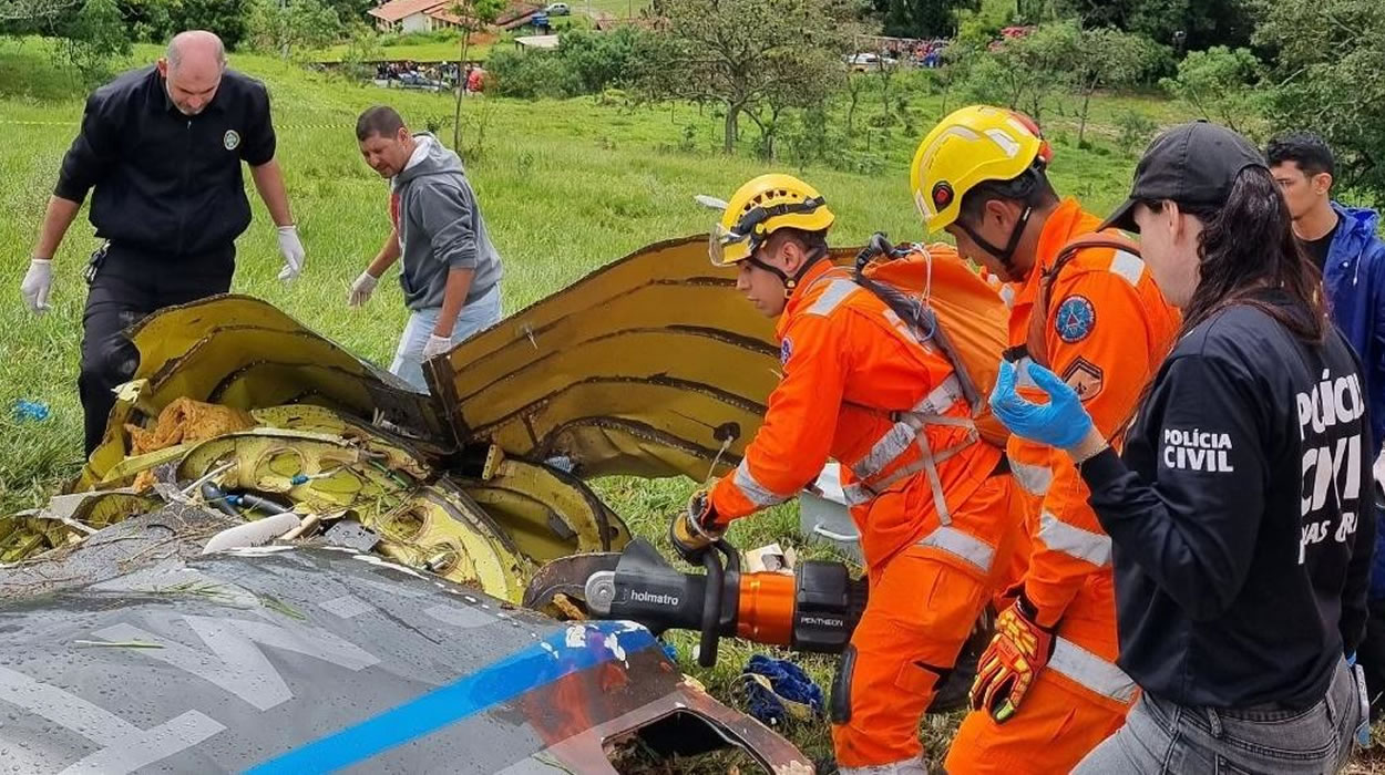 ACIDENTE AEREO NO BRASIL