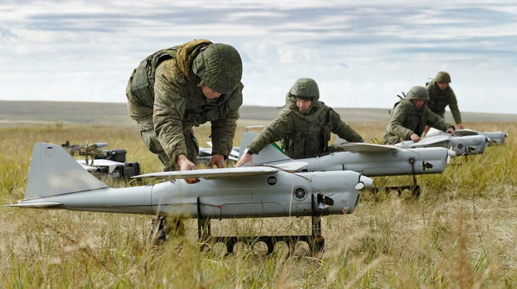 Drones inteligentes na guerra entre Rússia e Ucrânia