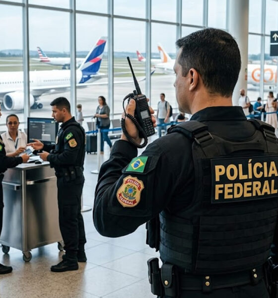 segurança nos aeroportos