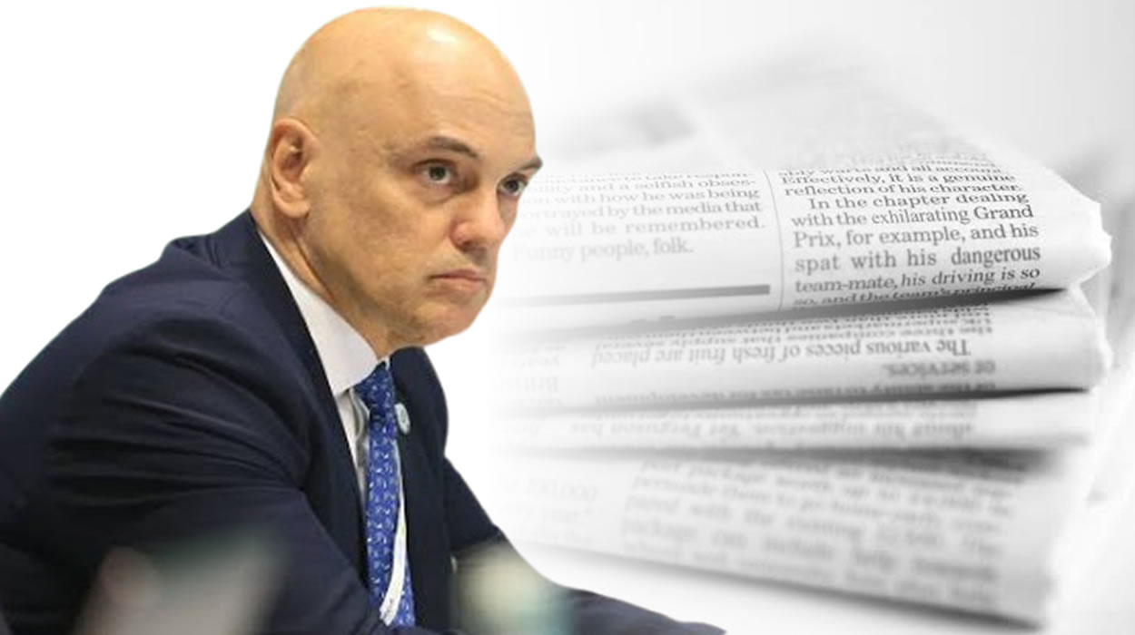 Fonte jornalística foi alvo de Alexandre de Moraes