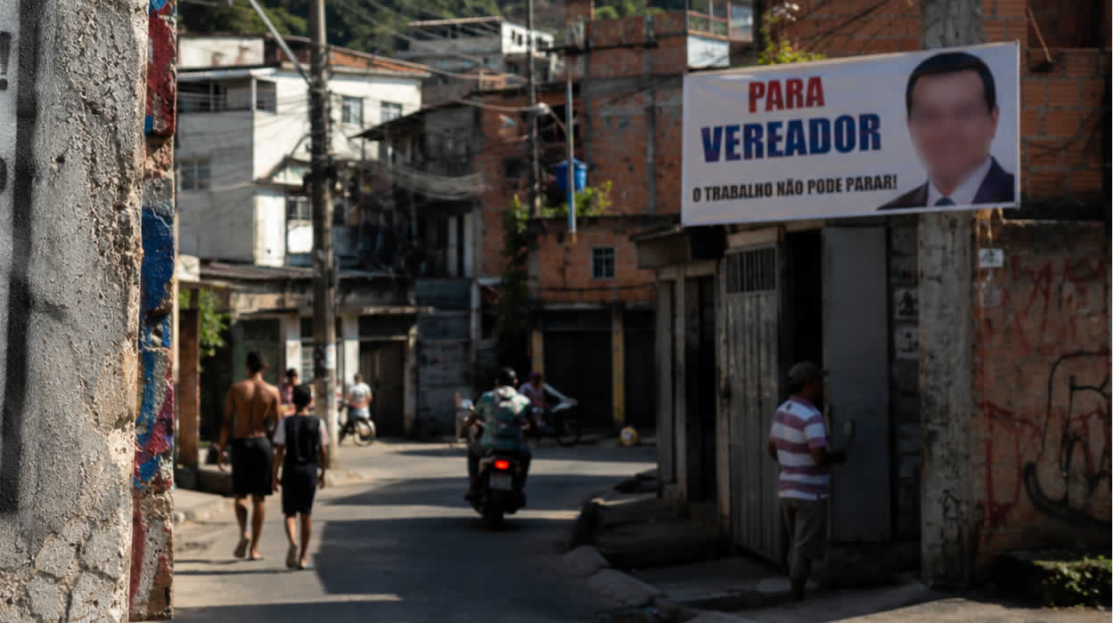 crime organizado na política